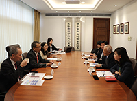Meeting of representatives from CUHK and University System of Taiwan